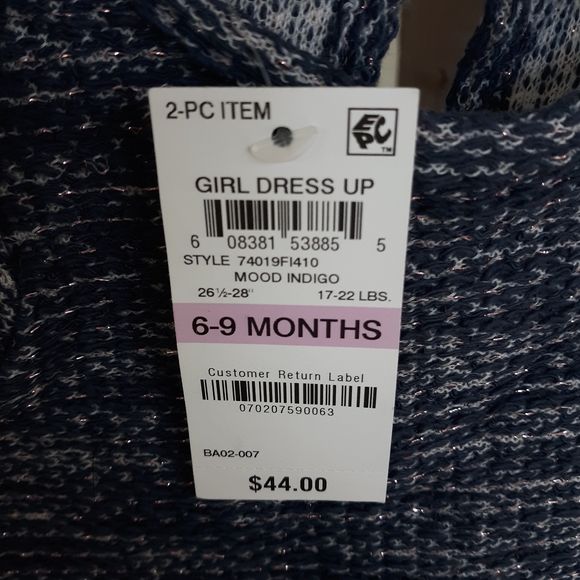 😁NWT First Impressions Dress - Picture 7 of 7